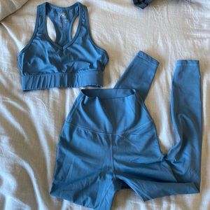 TSL two piece workout set with leggings